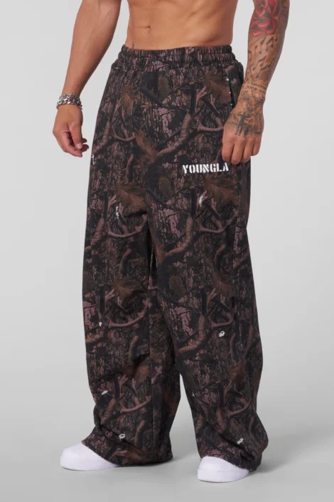 2018 - Baggy Ass Sweats Dark Tree Camo // YoungLA