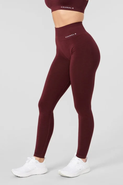 W220 Seamless Core Legging Spring 24'Burgundy Silk // YoungLa